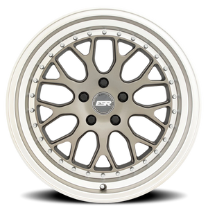 ESR Wheels CS Series CS01 Matte Bronze W/ Machined Lip 18x10.5 +22 5x120mm 73.1mm - Wheelwiz