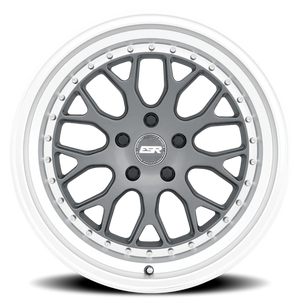 ESR Wheels CS Series CS01 Matte Graphite W/ Machined Lip 18x8.5 +30 5x100mm 73.1mm - Wheelwiz