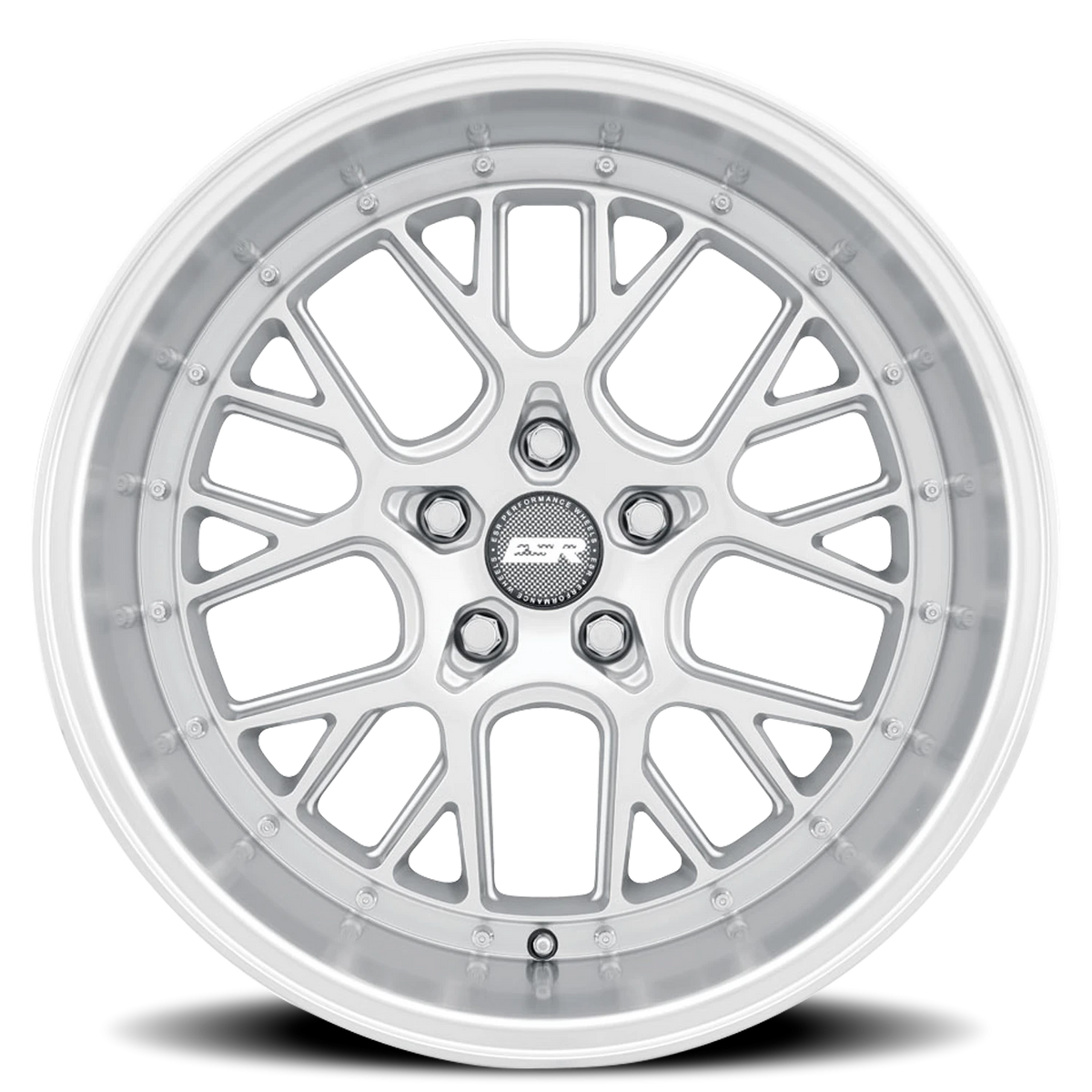 ESR Wheels CS Series CS11 Hyper Silver W/ Machined Lip 18x10.5 +22 5x105mm 73.1mm - Wheelwiz