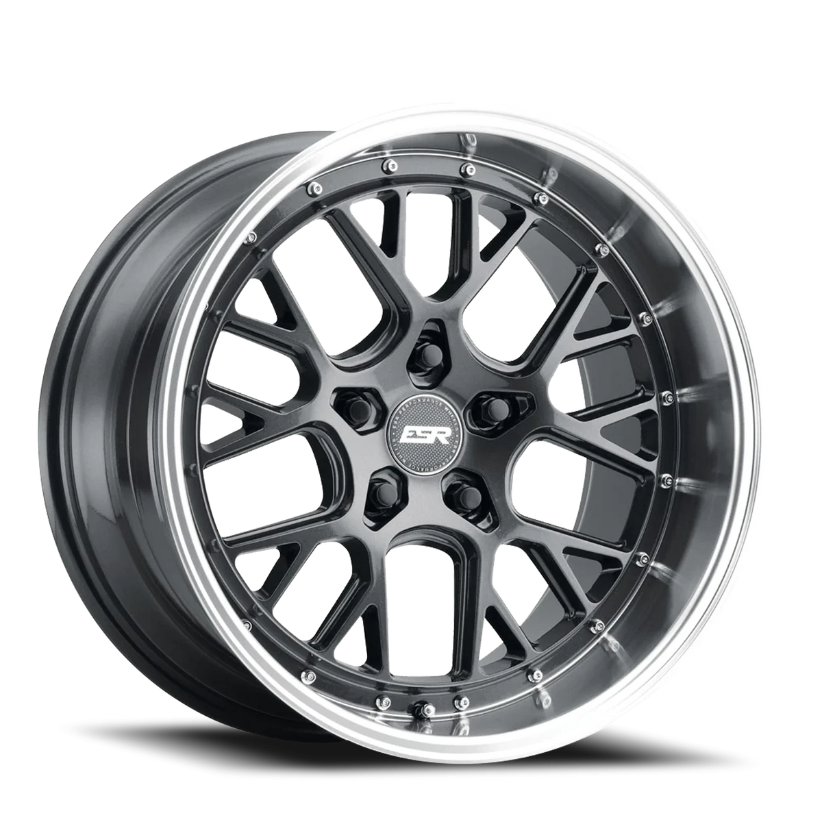 ESR Wheels CS11 Gloss Graphite Machine Lip 19x8.5 +30 5x120mm 72.6mm - Wheelwiz