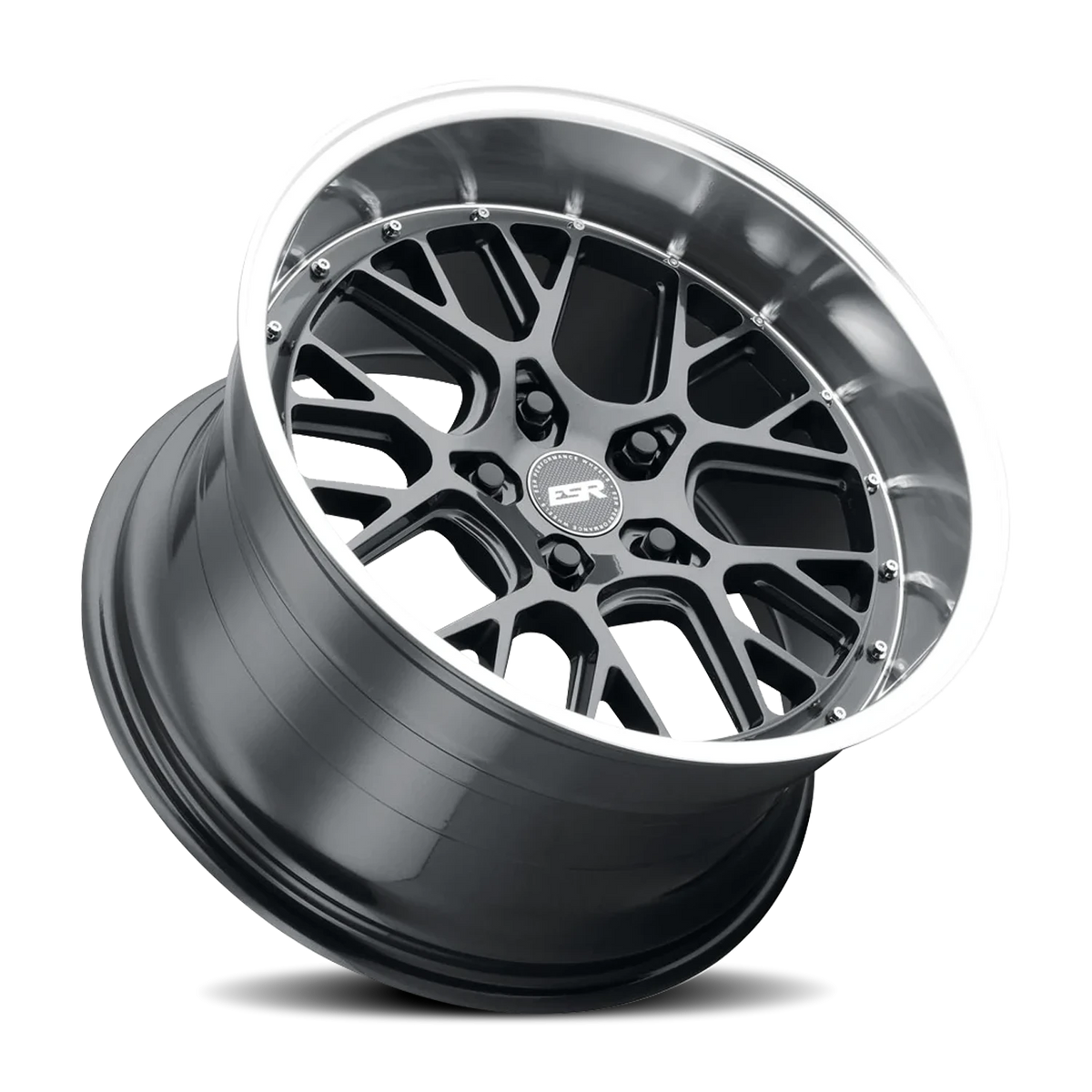 ESR Wheels CS Series CS11 Gloss Graphite W/ Machined Lip 19x9.5 +22 5x120mm 72.56mm - Wheelwiz