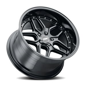 ESR Wheels CS15 Gloss Black 18x8.5 +35 5x112mm 66.6mm - Wheelwiz