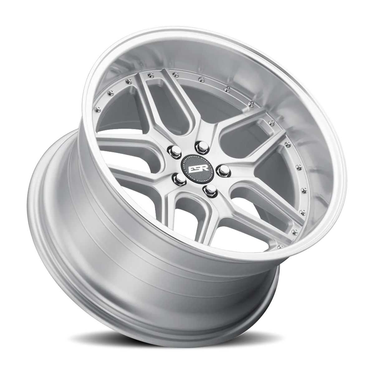 ESR Wheels CS Series CS15 Hyper Silver W/ Machined Lip 18x9.5 +35 5x105mm 73.1mm - Wheelwiz