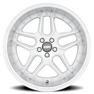 ESR Wheels CS Series CS15 Hyper Silver W/ Machined Lip 18x8.5 +30 5x105mm 73.1mm - Wheelwiz