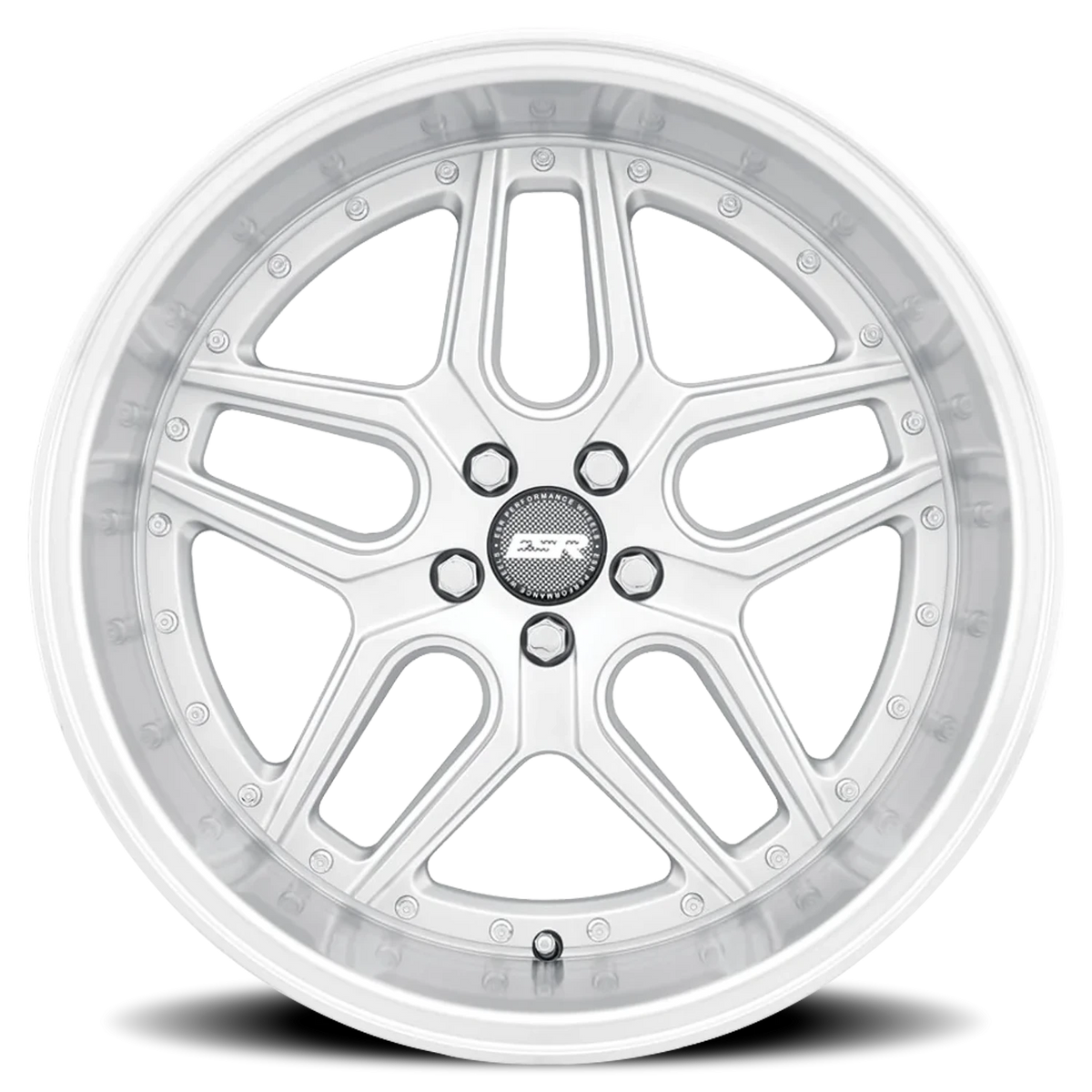 ESR Wheels CS Series CS15 Hyper Silver W/ Machined Lip 18x9.5 +35 5x105mm 73.1mm - Wheelwiz