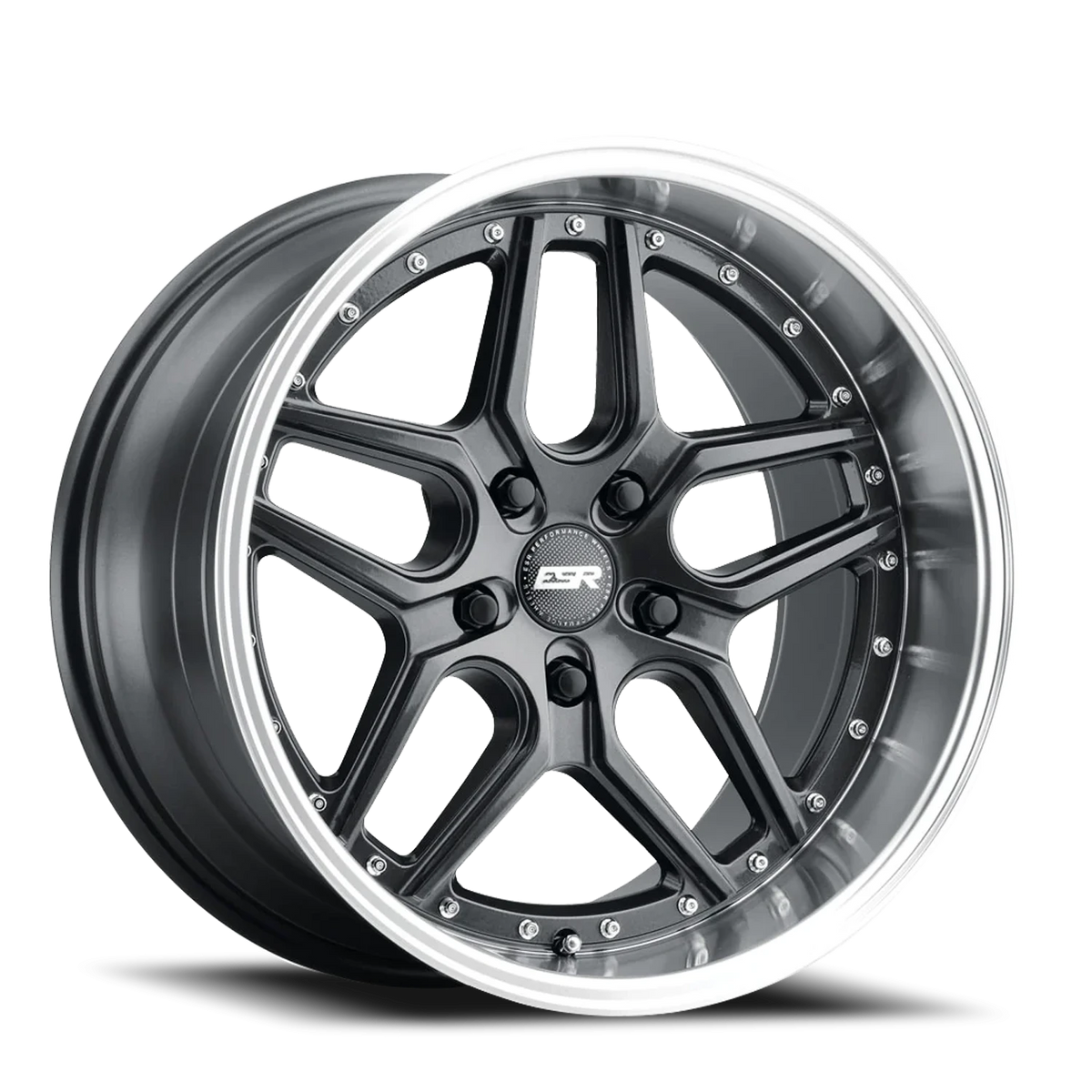 ESR Wheels CS15 Graphite/machine Lip 18x9.5 +22 5x114.3mm 72.6mm - Wheelwiz