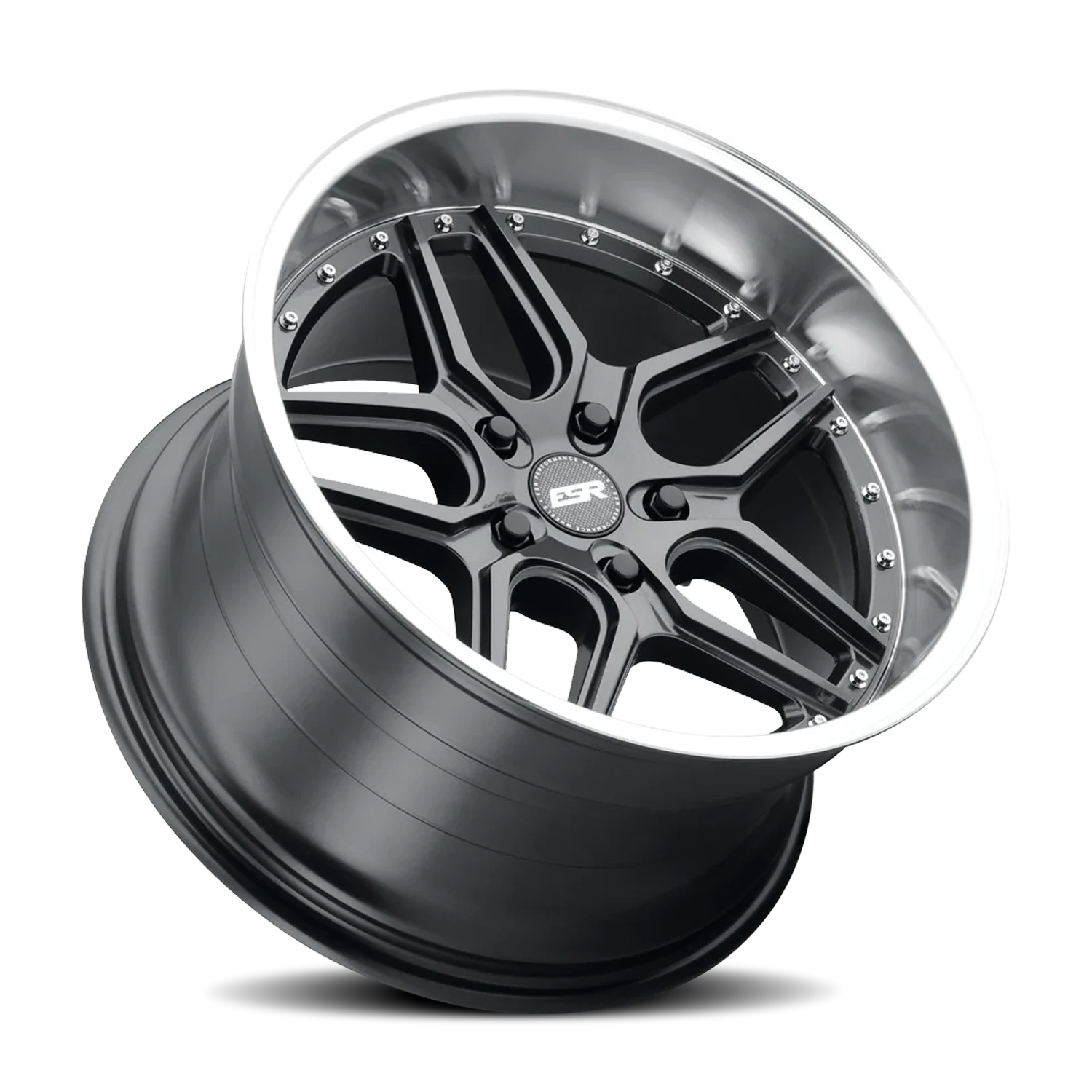 ESR Wheels CS15 Gloss Graphite Machine Lip 18x8.5 +30 5x120mm 72.6mm - Wheelwiz