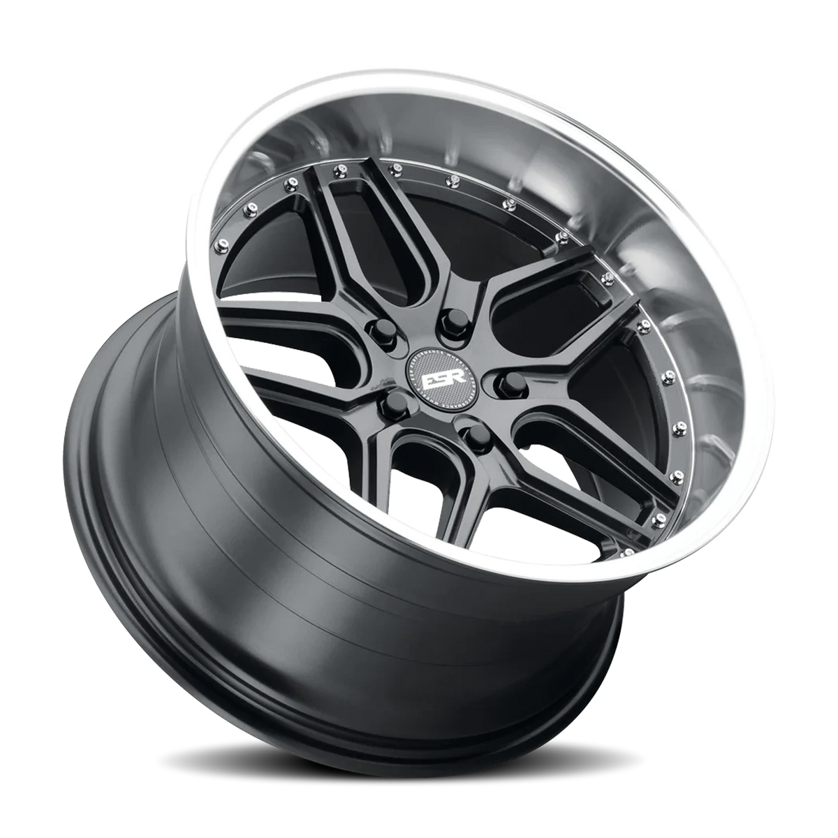 ESR Wheels CS Series CS15 Gloss Graphite W/ Machined Lip 18x8.5 +30 5x115mm 73.1mm - Wheelwiz