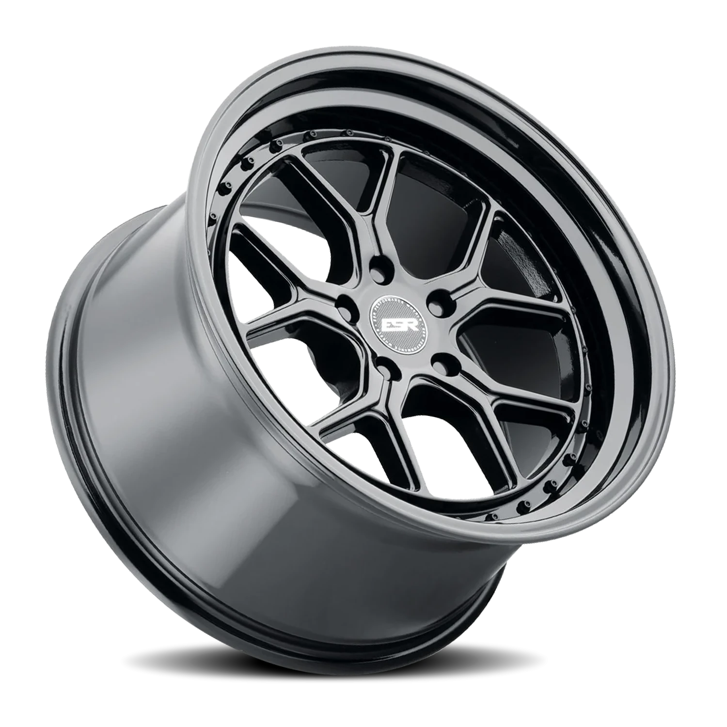 ESR Wheels CS Series CS2 Gloss Black 18x8.5 +30 5x115mm 73.1mm - Wheelwiz