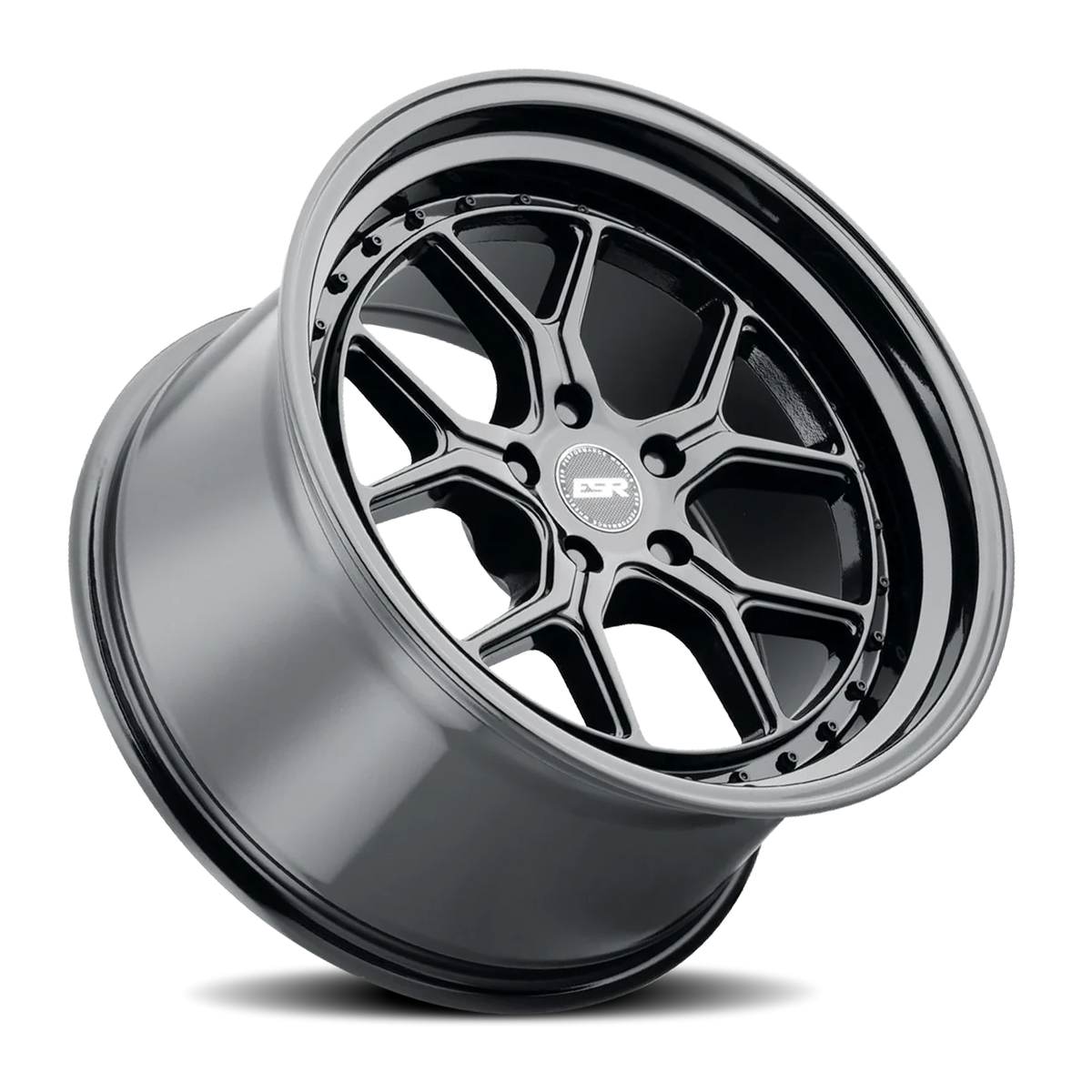 ESR Wheels CS Series CS2 Gloss Black 18x8.5 +30 5x120mm 73.1mm - Wheelwiz
