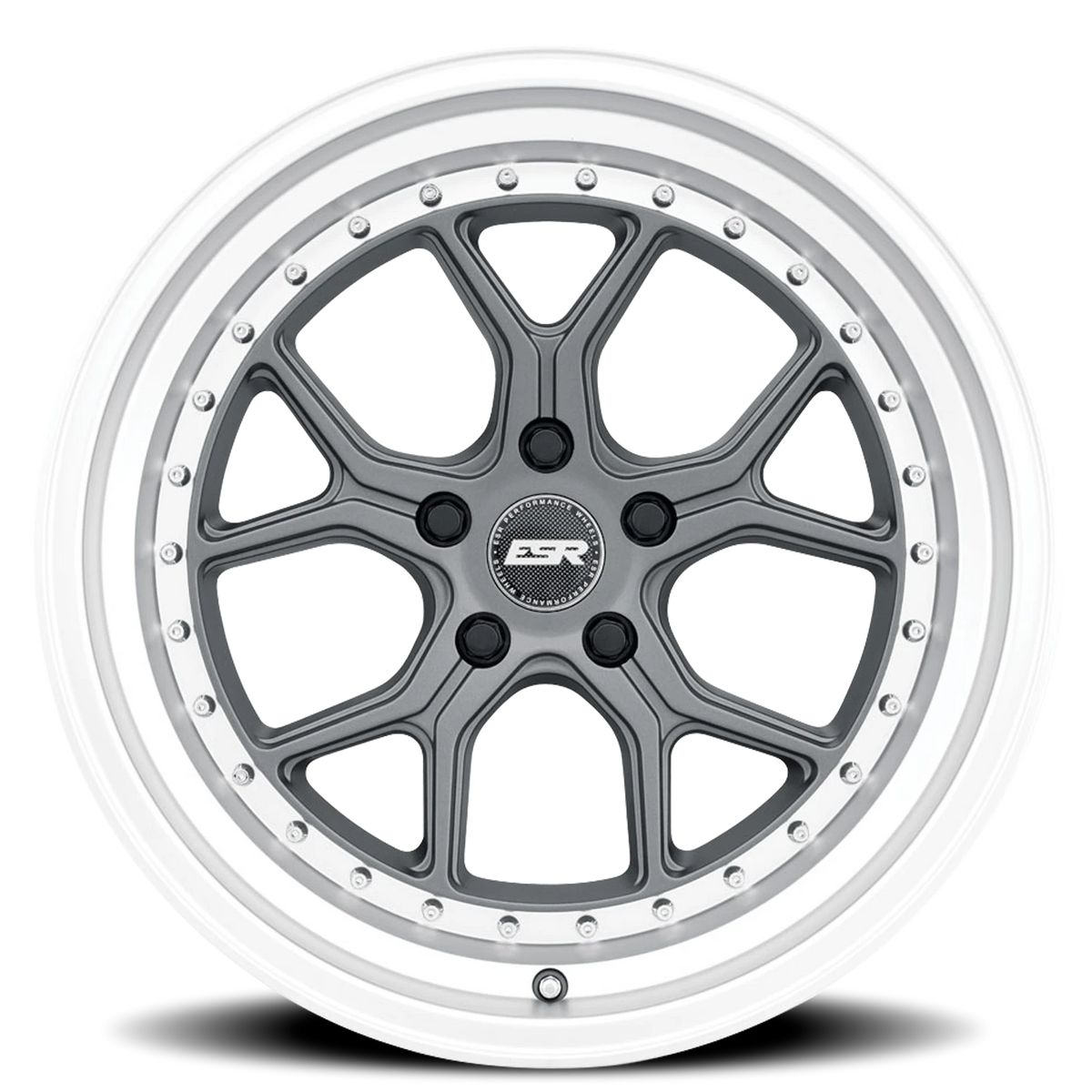 ESR Wheels CS Series CS2 Matte Graphite W/ Machined Lip 19x9.5 +35 5x114.3mm 73.1mm - Wheelwiz