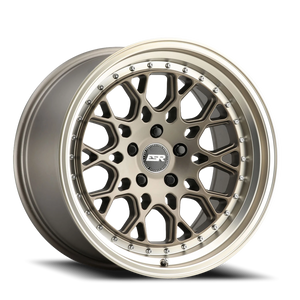 ESR Wheels CS Series CS3 Matte Bronze W/ Machined Lip 18x9.5 +22 5x112mm 0mm - Wheelwiz