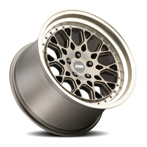 ESR Wheels CS Series CS3 Matte Bronze W/ Machined Lip 18x9.5 +22 5x108mm 0mm - Wheelwiz