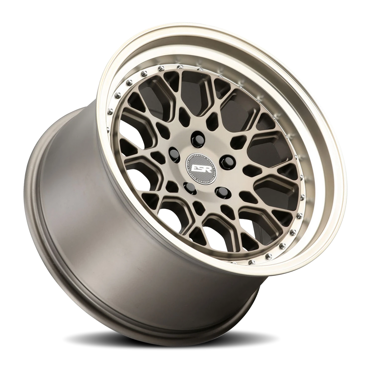 ESR Wheels CS Series CS3 Matte Bronze W/ Machined Lip 18x8.5 +30 5x114.3mm 73.1mm - Wheelwiz