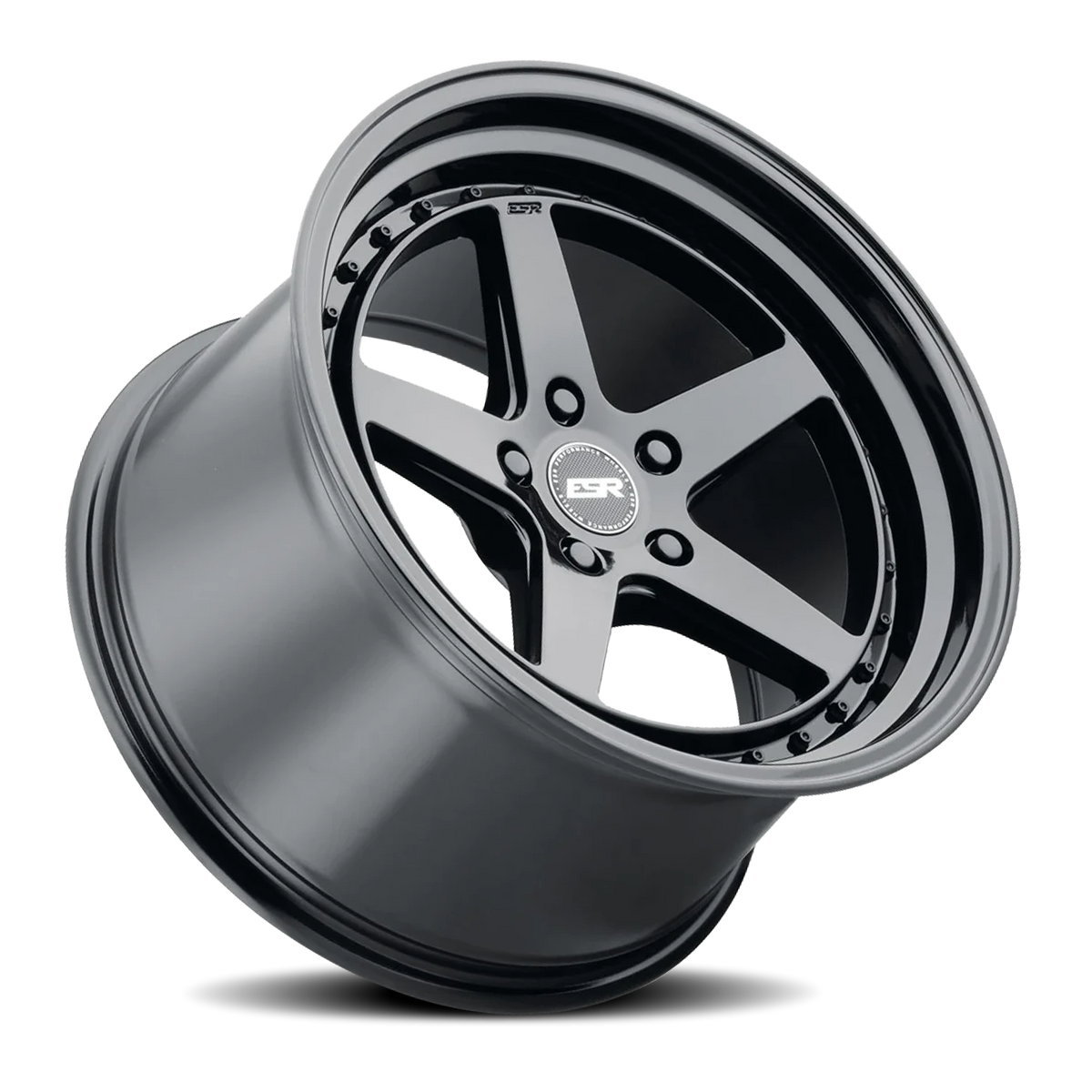 ESR Wheels CS Series CS5 Gloss Black 18x10.5 +22 5x114.3mm 0mm - Wheelwiz
