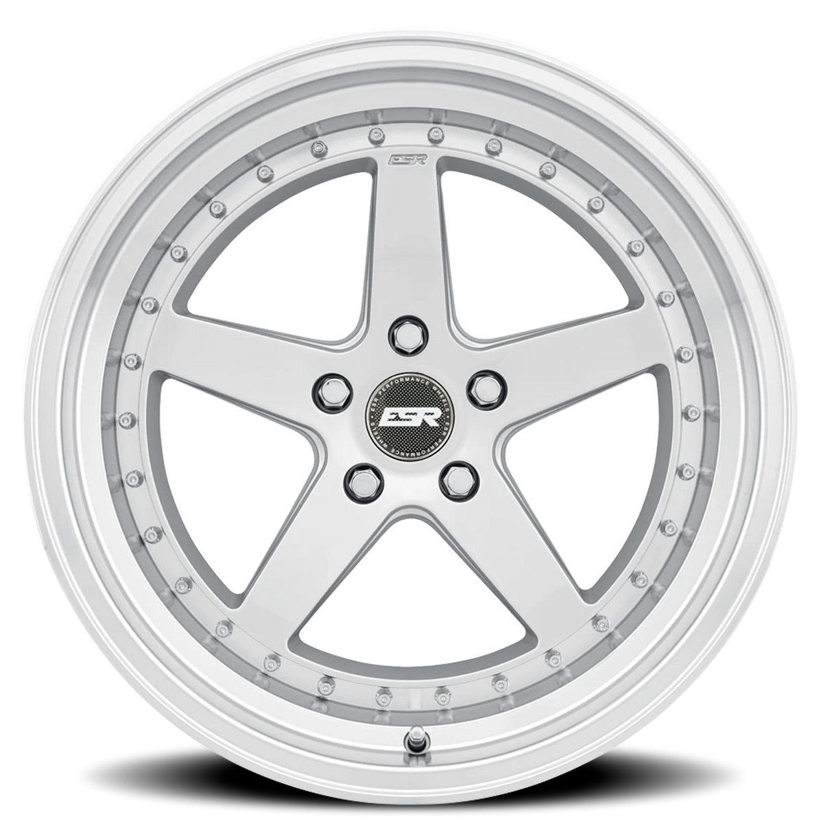 ESR Wheels CS Series CS5 Hyper Silver W/ Machined Lip 18x8.5 +30 5x100mm 0mm - Wheelwiz