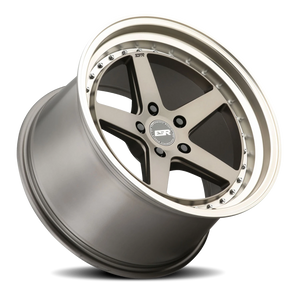 ESR Wheels CS Series CS5 Matte Bronze W/ Machined Lip 18x9.5 +22 5x114.3mm 0mm - Wheelwiz