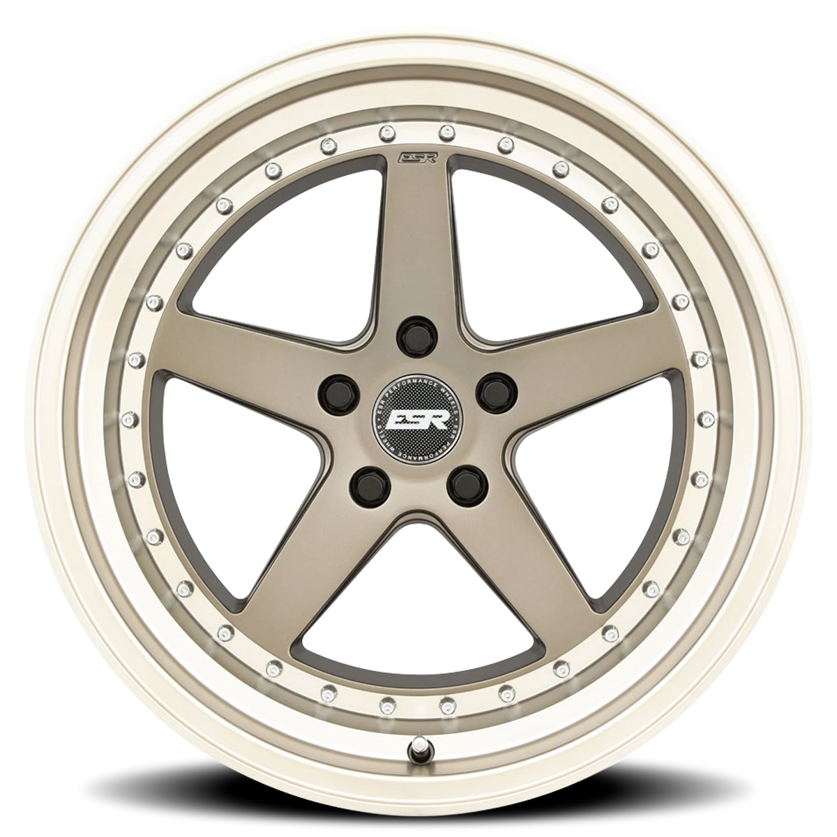 ESR Wheels CS Series CS5 Matte Bronze W/ Machined Lip 18x9.5 +35 5x120mm 0mm - Wheelwiz