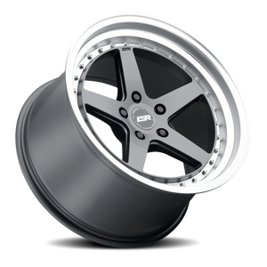 ESR Wheels CS Series CS5 Matte Graphite W/ Machined Lip 19x9.5 +35 5x112mm 0mm - Wheelwiz