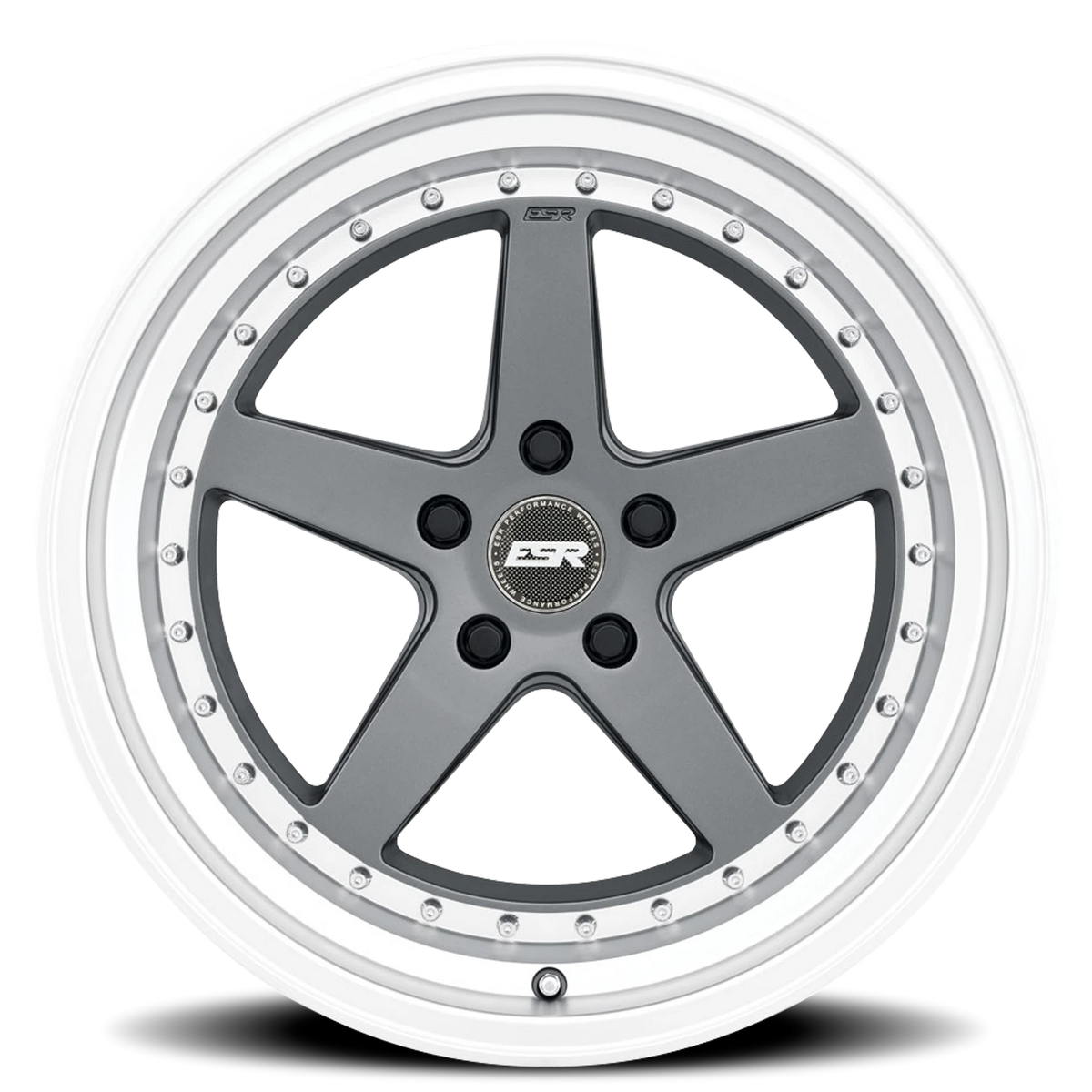ESR Wheels CS Series CS5 Matte Graphite W/ Machined Lip 18x9.5 +35 5x114.3mm 0mm - Wheelwiz