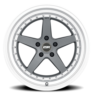 ESR Wheels CS Series CS5 Matte Graphite W/ Machined Lip 18x9.5 +22 5x108mm 0mm - Wheelwiz