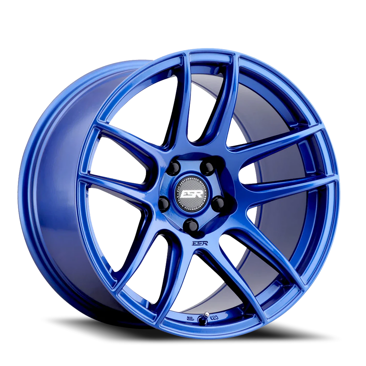 ESR Wheels CS Series CS8 Gloss Apex Blue 18x9.5 +22 5x105mm 0mm - Wheelwiz