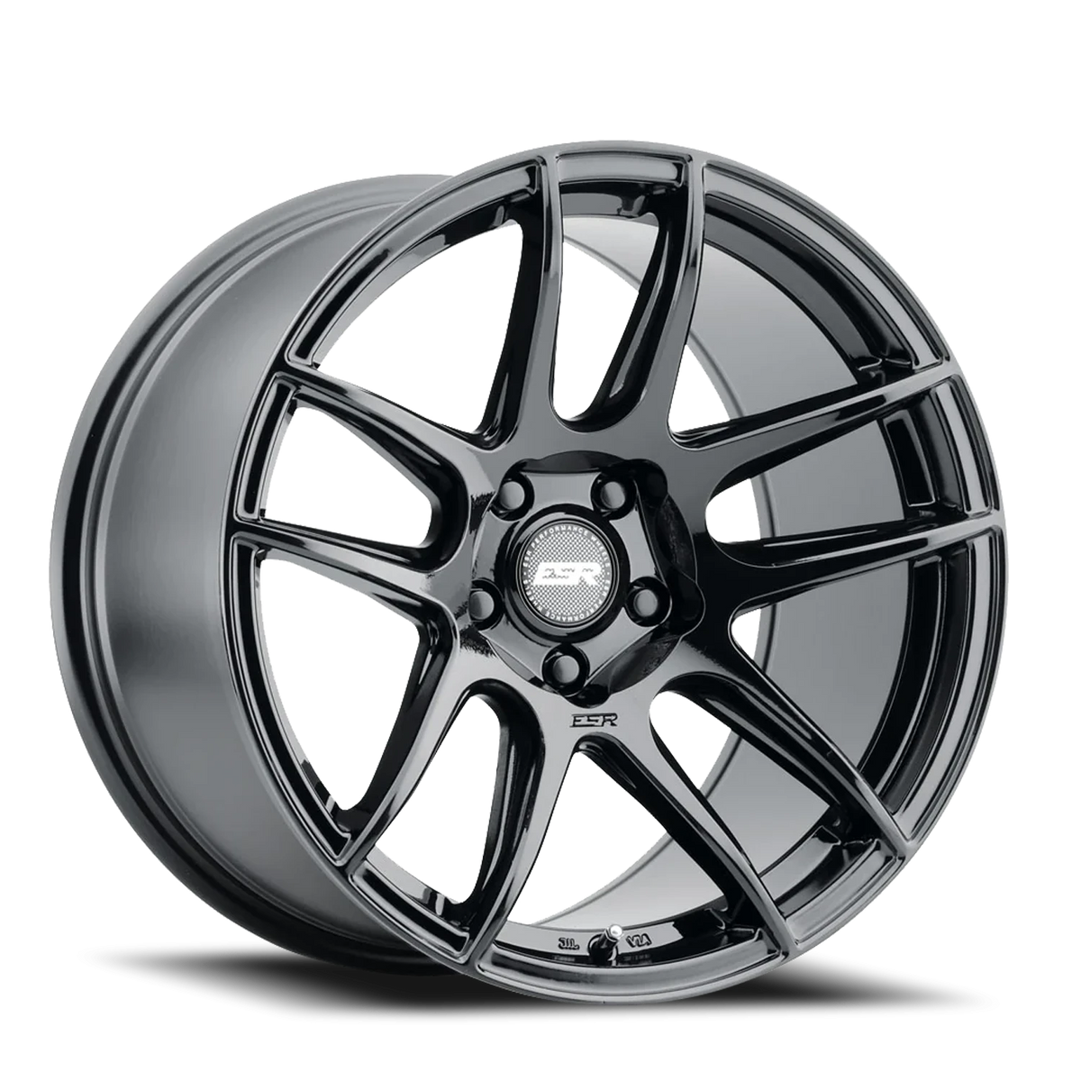 ESR Wheels CS Series CS8 Gloss Black 19x9.5 +35 5x114.3mm 72.6mm