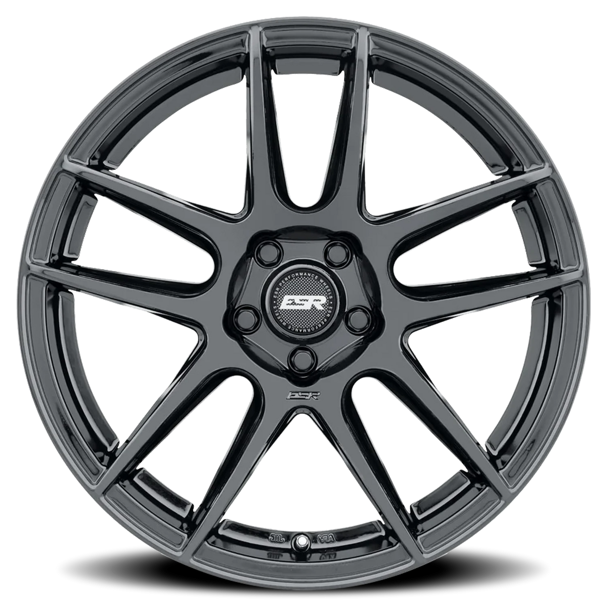ESR Wheels CS Series CS8 Gloss Black 19x9.5 +35 5x114.3mm 72.6mm