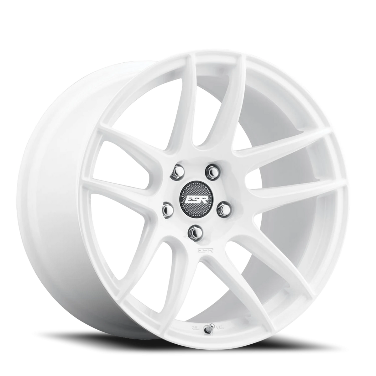 ESR Wheels CS Series CS8 Gloss White 19x9.5 +22 5x112mm 0mm