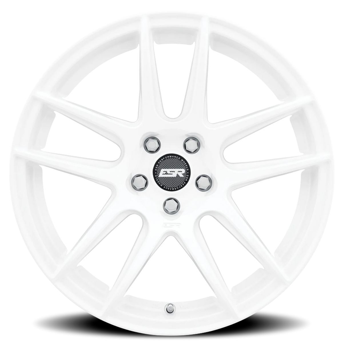 ESR Wheels CS Series CS8 Gloss White 18x10.5 +22 5x105mm 0mm - Wheelwiz