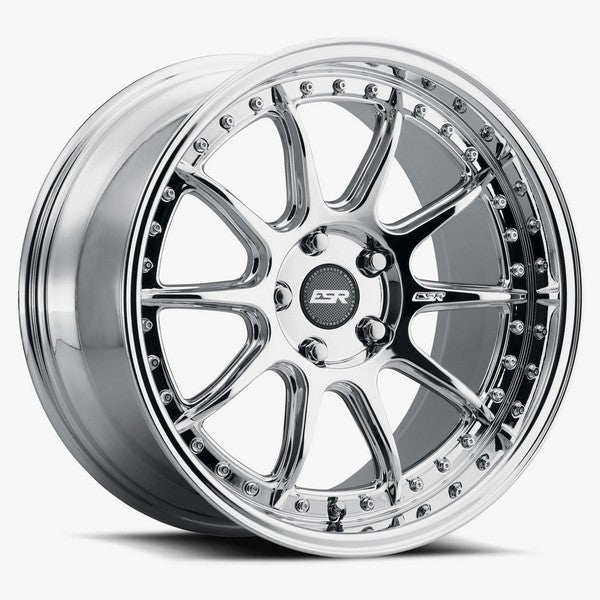 ESR Wheels CS12 Vaccum Chrome 18x8.5 +35 5x114.3mm 72.6mm - Wheelwiz