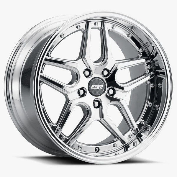 ESR Wheels CS15 Vaccum Chrome 19x8.5 +35 5x114.3mm 72.6mm