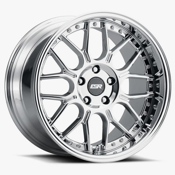 ESR Wheels CS18 Vaccum Chrome 18x9.5 +22 5x114.3mm 72.6mm
