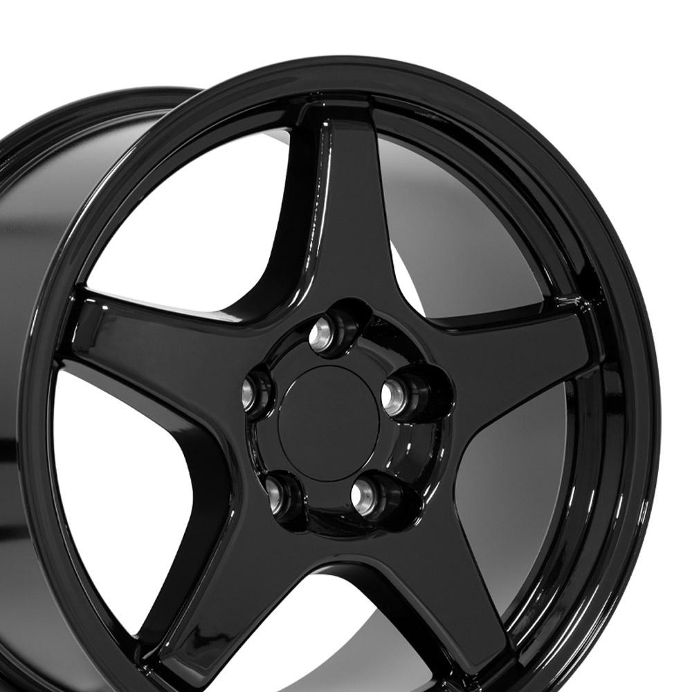 OE Wheels CV01 Gloss Black 17x9.5 +56 5x120.65|N/Amm 70.3mm - Wheelwiz