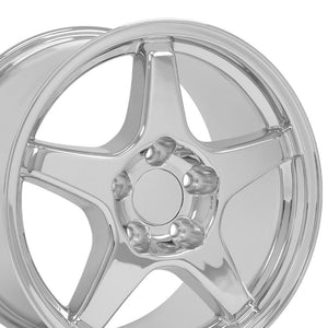 OE Wheels Replica CV01 Chrome 17x9.5 +56 5x120.65mm 70.3mm