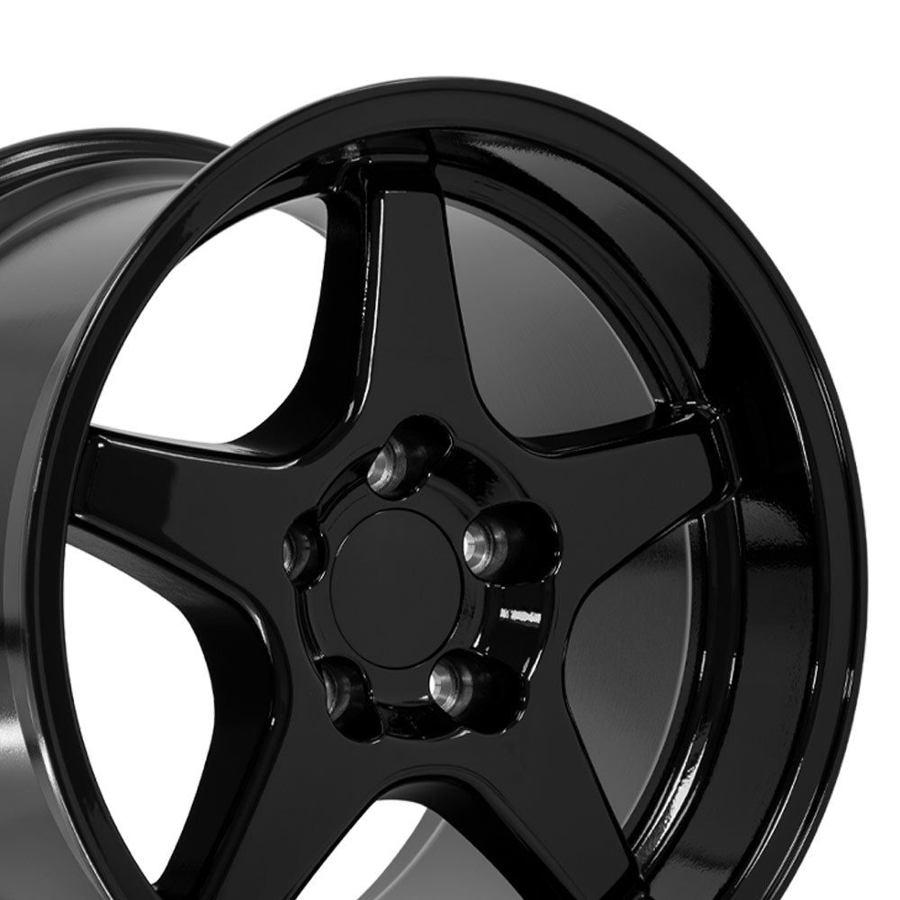OE Wheels CV01 Gloss Black 17x11 +50 5x120.65|N/Amm 70.3mm - Wheelwiz