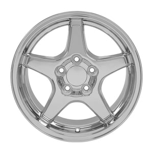 OE Wheels Replica CV01 Chrome 17x11.0 +50 5x120.65mm 70.3mm