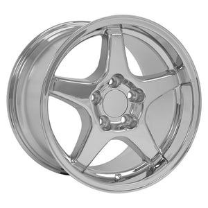 OE Wheels Replica CV01 Chrome 17x11.0 +50 5x120.65mm 70.3mm