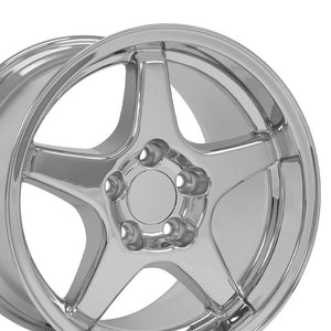 OE Wheels Replica CV01 Chrome 17x11.0 +50 5x120.65mm 70.3mm