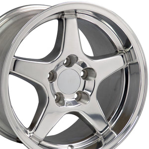 OE Wheels Replica CV01 Polished 17x11.0 +50 5x120.65mm 70.7mm