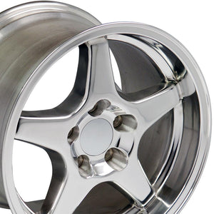 OE Wheels Replica CV01 Polished 17x11.0 +50 5x120.65mm 70.7mm