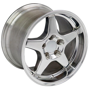 OE Wheels Replica CV01 Polished 17x11.0 +50 5x120.65mm 70.7mm