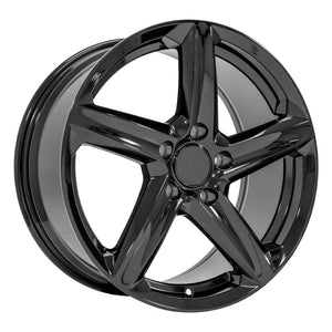 OE Wheels Replica CV02C Gloss Black 18x8.5 +56 5x120.65mm 70.3mm