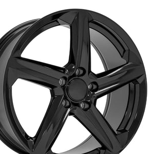 OE Wheels Replica CV02D Gloss Black 19x8.5 +52 5x120mm 66.9mm