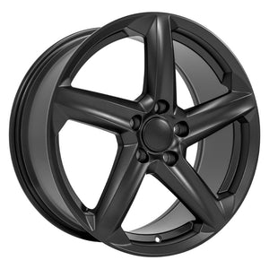 OE Wheels Replica CV02D Satin Black 19x8.5 +52 5x120mm 66.9mm