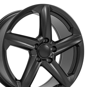 OE Wheels Replica CV02D Satin Black 19x8.5 +52 5x120mm 66.9mm