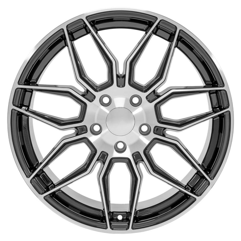 OE Wheels Replica CV03C Gunmetal Machined 19x10.0 +79 5x120.65mm 70.3mm