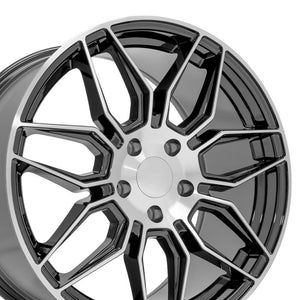 OE Wheels Replica CV03C Gunmetal Machined 19x10.0 +79 5x120.65mm 70.3mm