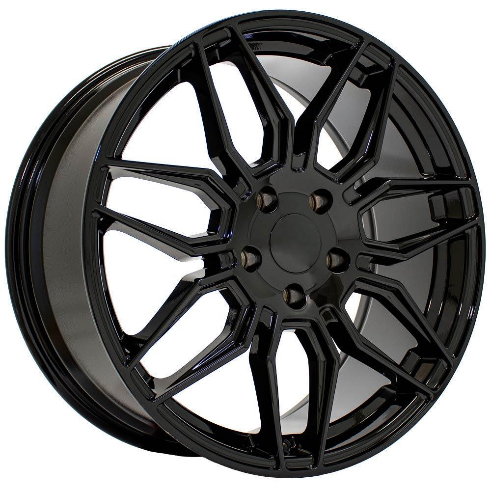 OE Wheels Replica CV03D Gloss Black 19x8.5 +52 5x120mm 66.9mm