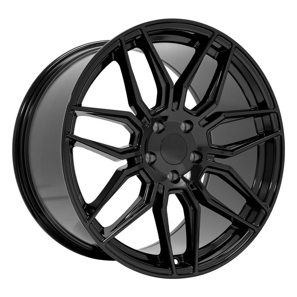 OE Wheels Replica CV03D Gloss Black 20x11.0 +64 5x120mm 66.9mm